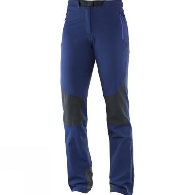 Pantalones Salomon Wayfarer Mountain Mujer Azules - Chile QEN623895